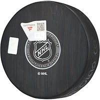 Connor Bedard Chicago Blackhawks Autographed Centennial Hockey Puck