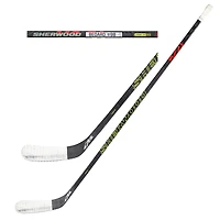 Connor Bedard Chicago Blackhawks Autographed Game-Used Black Sherwood Stick from the 2024-25 NHL Season - NR81044616