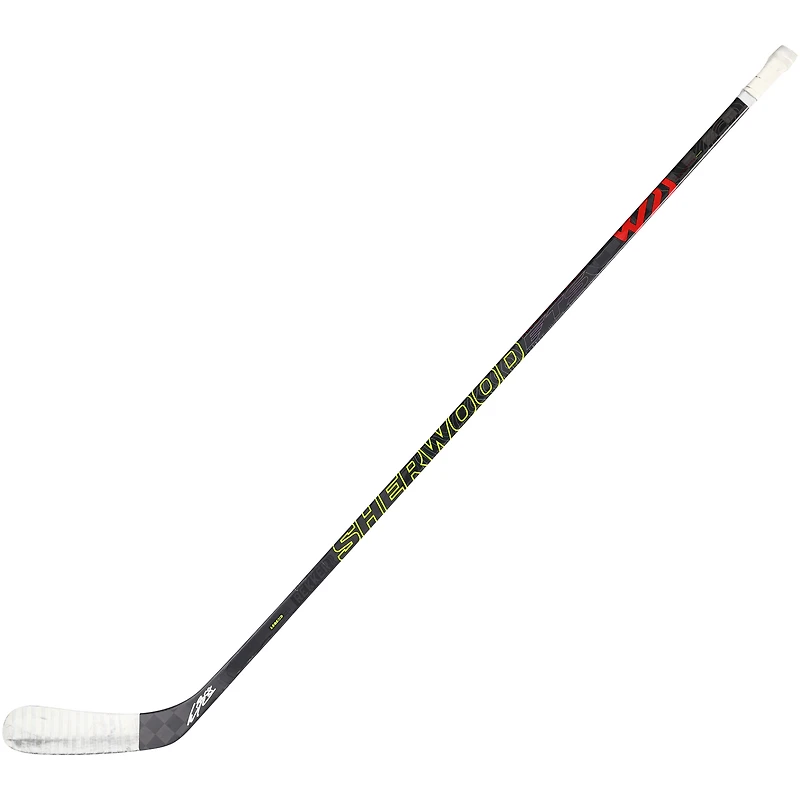 Connor Bedard Chicago Blackhawks Autographed Game-Used Black Sherwood Stick from the 2024-25 NHL Season - NR81044616