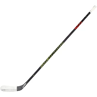 Connor Bedard Chicago Blackhawks Autographed Game-Used Black Sherwood Stick from the 2024-25 NHL Season - NR81044616