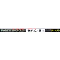 Bâton Sherwood noir autographié par Connor Bedard des Blackhawks de Chicago lors de la saison 2024-25 de la LNH - NR81048998