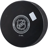 Connor Bedard Chicago Blackhawks Autographed Hockey Puck with "2024 Calder" Inscription
