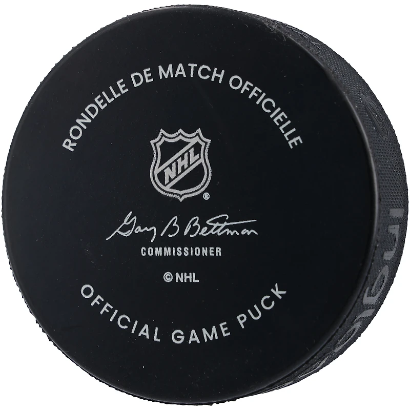 Connor Bedard Chicago Blackhawks Autographed Official Game Puck