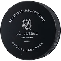 Connor Bedard Chicago Blackhawks Autographed Official Game Puck
