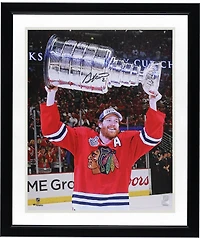 Duncan Keith Chicago Blackhawks Autographed 16" x 20" 2015 Stanley Cup Champions Raising Cup Photograph