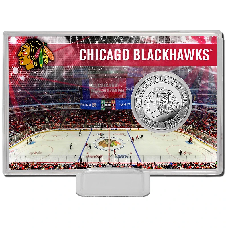 Highland Mint Chicago Blackhawks Team History - Coin Card