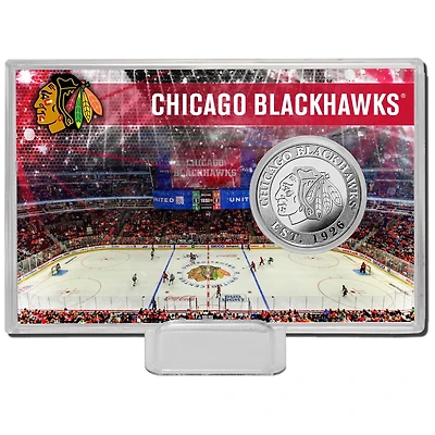 Highland Mint Chicago Blackhawks Team History - Coin Card