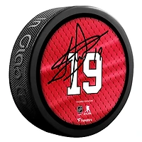 Rondelle de hockey non signée Fanatics Exclusive Player des Blackhawks de Chicago de Jonathan Toews - Édition limitée à 1 000 exemplaires