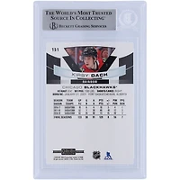 Kirby Dach Chicago Blackhawks Autographed 2019-20 Upper Deck O-Pee-Chee Platinum Marquee Rookies Rainbow #151 Beckett Fanatics Witnessed Authenticated Rookie Card
