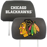 Housse d'appuie-tête de voiture Logo Brands Chicago Blackhawks