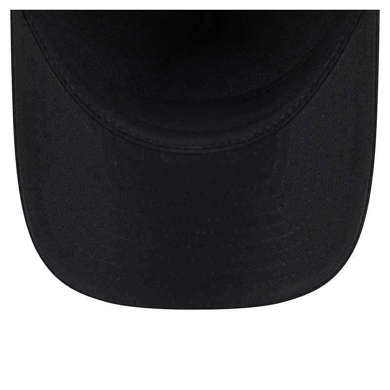 Men's New Era  Black Chicago Blackhawks Game Day Stealth Flag 9FORTY A-Frame Adjustable Hat