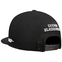 Casquette Snapback en French Terry Pro Standard pour homme, couleur crème, Chicago Blackhawks