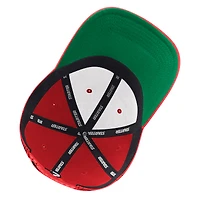 Men's Starter  Red Chicago Blackhawks Sphere II Curved Starfit Adjustable Hat