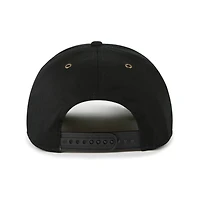 Casquette ajustable noire '47 Chicago Blackhawks Old Time Hockey Rafter Sure Shot Hitch pour homme