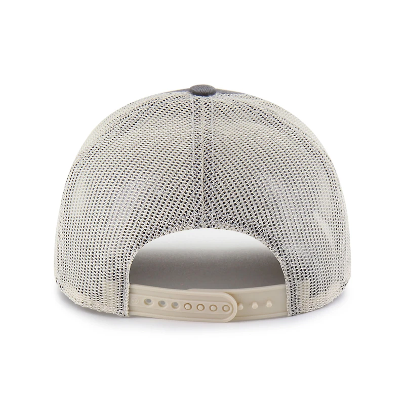 Casquette ajustable « 47 » pour homme, couleur anthracite, avec patch teinté pigmenté, Chicago Blackhawks