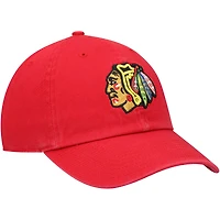 Men's '47 Red Chicago Blackhawks Clean Up Adjustable Hat