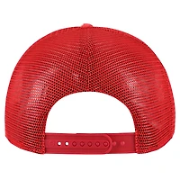 Men's '47 Red Chicago Blackhawks Tropicalia Allover Print Trucker Adjustable Hat
