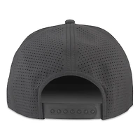 Men's American Needle  Black Chicago Blackhawks Buxton Pro Tech Adjustable Hat