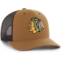 Casquette ajustable Carhartt x '47 Brown Chicago Blackhawks pour homme