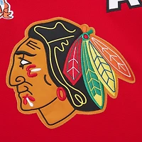 Maillot de jeu puissance Chris Chelios pour homme, rouge, Chicago Blackhawks 1991-92