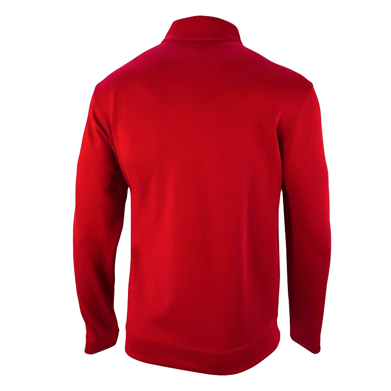 Men's Columbia Red Chicago Blackhawks Wickham Hills Omni-Wick Quarter-Zip Jacket
