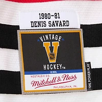 Men's Denis Savard Scarlet Chicago Blackhawks 1980-81 Power Play Jersey