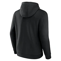 Men's Fanatics  Black Chicago Blackhawks Authentic Pro Core Secondary Fleece Pullover Hoodie