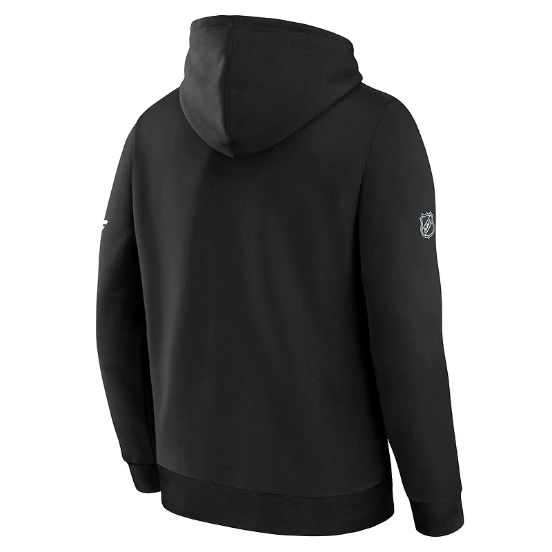 Men's Fanatics Black Chicago Blackhawks Authentic Pro Primary Hoodie