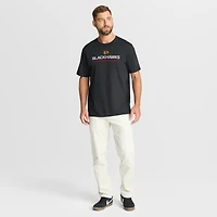 Men's Fanatics Black Chicago Blackhawks Authentic Pro Primary T-Shirt