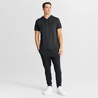 Men's Fanatics Black Chicago Blackhawks Authentic Pro Road Short Sleeve Hoodie