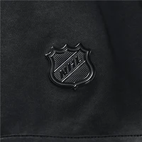 Men's Fanatics Black Chicago Blackhawks Authentic Pro Road Short Sleeve Hoodie