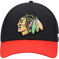 Men's Fanatics Black Chicago Blackhawks Core Primary Logo Flex Hat