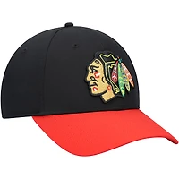 Men's Fanatics Black Chicago Blackhawks Core Primary Logo Flex Hat