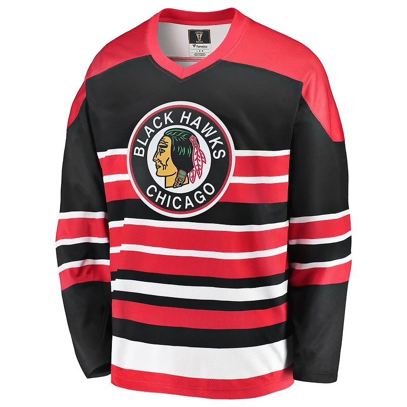 Men's Fanatics Bobby Hull Red Chicago Blackhawks Premier Breakaway Retired Player Jersey