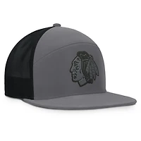 Men's Fanatics Charcoal Chicago Blackhawks Fairweather Adjustable Hat