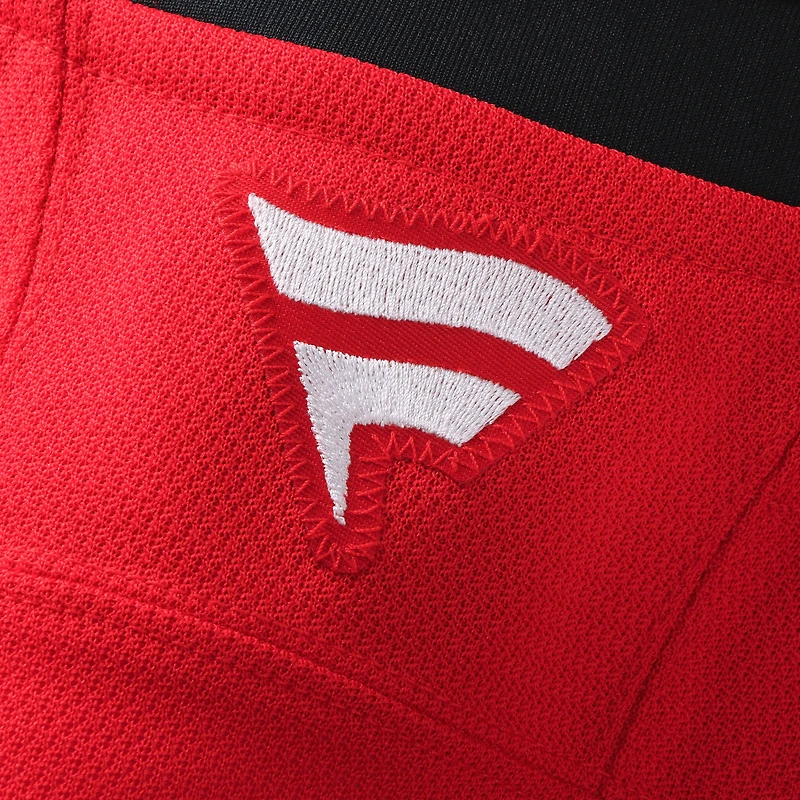 Maillot de joueur premium rouge Connor Bedard des Blackhawks Chicago pour hommes Fanatics Centennial