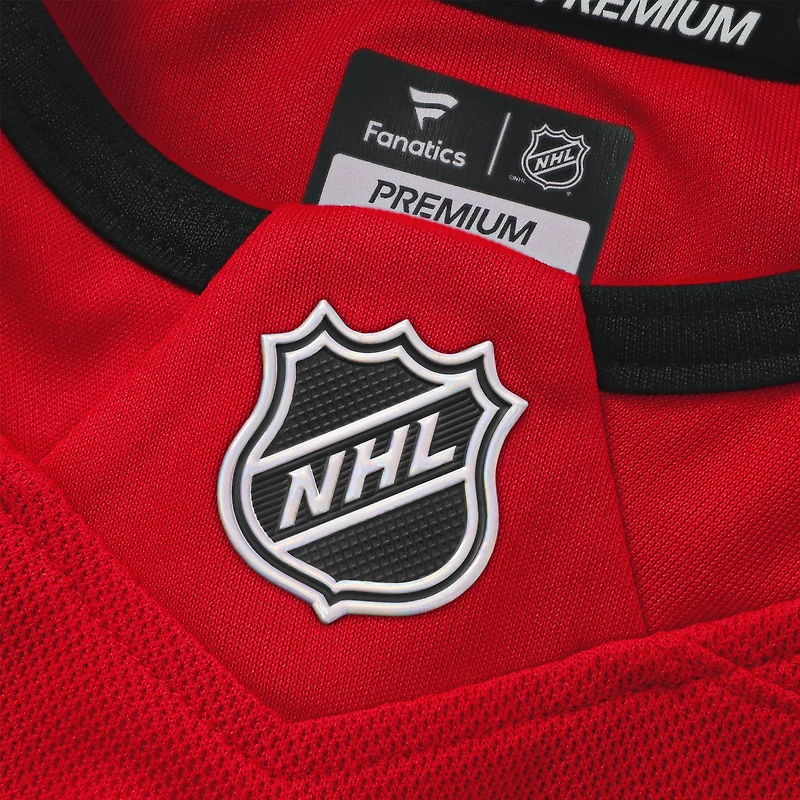 Maillot de joueur à domicile rouge Connor Bedard des Blackhawks Chicago Fanatics pour hommes