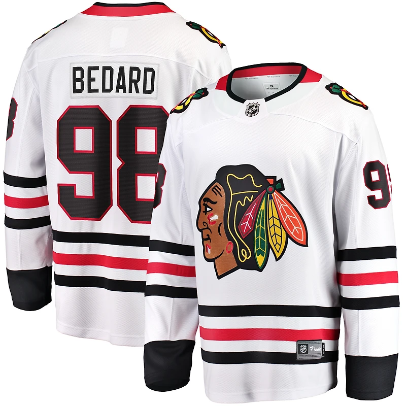 Men's Fanatics Connor Bedard Red Chicago Blackhawks Home Breakaway Jersey
