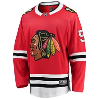 Maillot de joueur échappé des Blackhawks Chicago Fanatics Connor Murphy rouge pour hommes