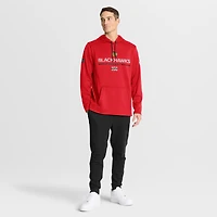 Men's Fanatics Red Chicago Blackhawks Authentic Centennial Pro Rink Hoodie