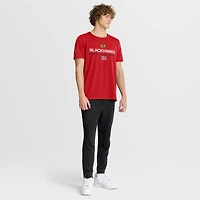 Men's Fanatics Red Chicago Blackhawks Authentic Pro Centennial Rink Tech T-Shirt