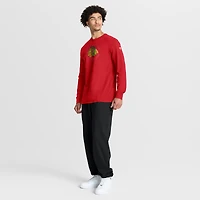 Men's Fanatics Red Chicago Blackhawks Authentic Pro Property Of Practice Long Sleeve T-Shirt