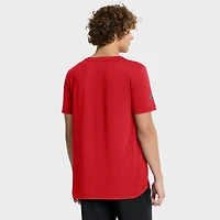 T-shirt technique authentique Pro Rink des Blackhawks de Chicago pour homme, rouge Fanatics