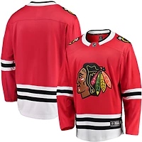 Maillot domicile Breakaway rouge des Blackhawks de Chicago pour hommes (Fanatics)