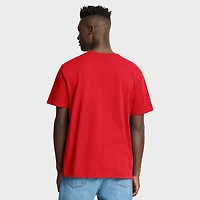 T-shirt rouge Fanatics pour homme, célébration du centenaire des Blackhawks de Chicago