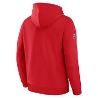 Men's Fanatics Red Chicago Blackhawks Centennial Fleece Pullover Hoodie