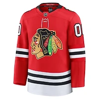 Maillot personnalisé haut de gamme Fanatics Red Chicago Blackhawks Centennial pour homme
