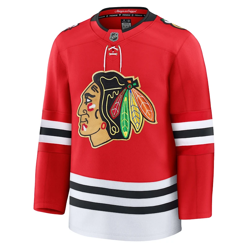 Men's Fanatics Red Chicago Blackhawks Centennial Premium Jersey