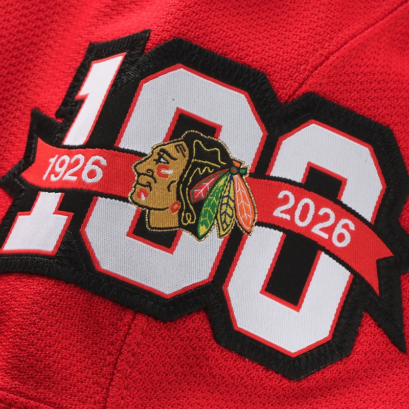 Men's Fanatics Red Chicago Blackhawks Centennial Premium Jersey