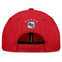 Casquette ajustable pour hommes Fanatics Red Chicago Blackhawks Decades Collection